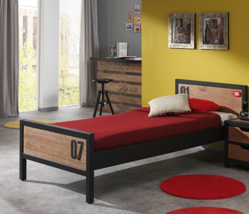 LIT ALEX 90 X 200 cm en pin massif – Image 3