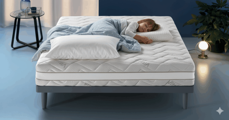 Oreiller à mémoire de forme Thermorégulateur "Nuvola" pour Enfant – Image 3