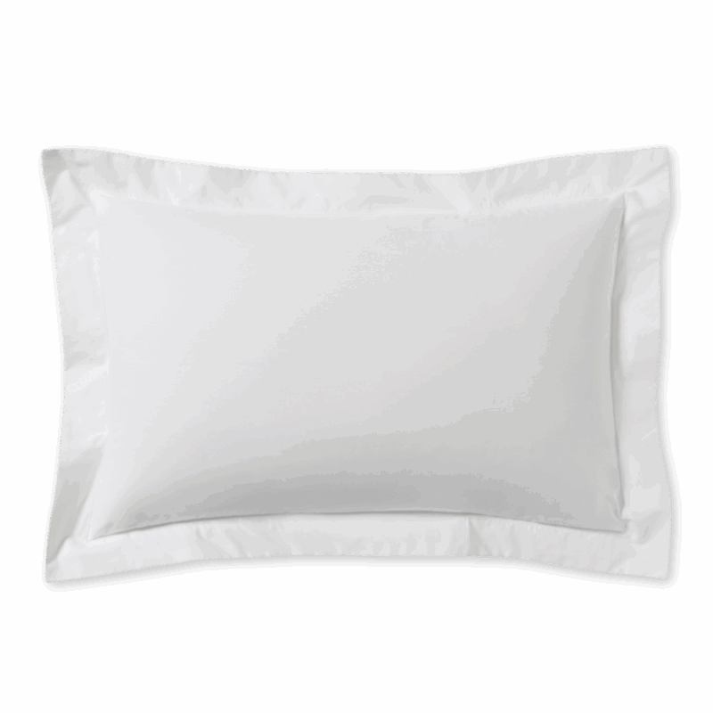 Taie oreiller blanc 50x70 fabriqué en France