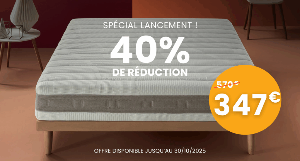 Le matelas évolutif 4 en 1 Thermo Confort